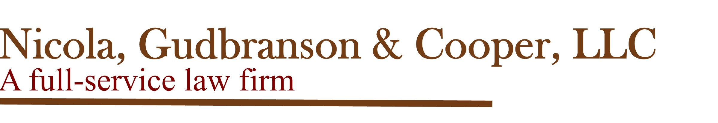 Nicola, Gudbranson & Cooper, LLC